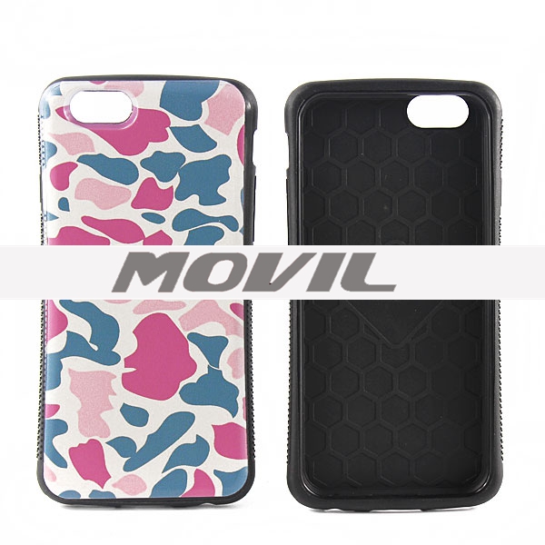 NP-2348 Colorido tpu funda para Apple iPhone 6-5